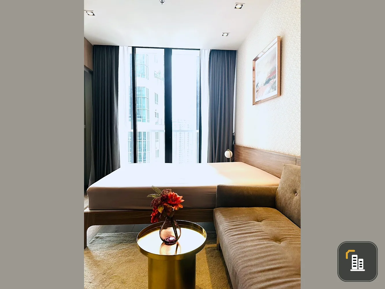 For sale: Park 24 Origin Phrom Phong, 22nd floor, beautiful room, fully furnished, move in immediately. Reserve now, don't wait.