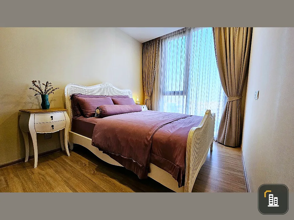 For sale: The Line Phahonyothin Park, 32nd floor, high floor, fully furnished, ready to move in, reserve now before it's gone.