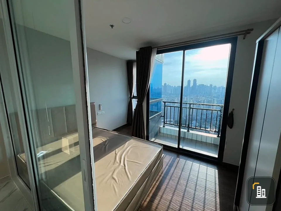 For sale, for rent, Artisan Ratchada, high floor room, beautiful city view, very wow, fully furnished, just come and move in.