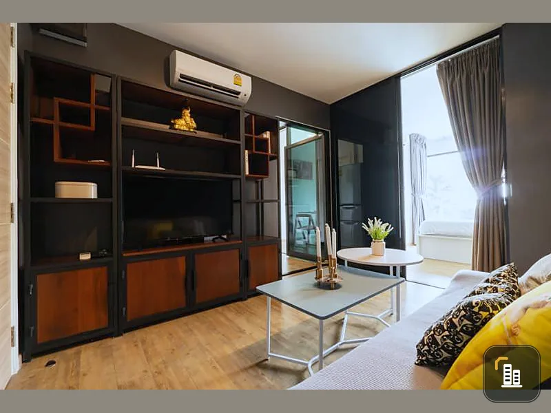 For rent, Notting Hill Phahol-Kaset, beautiful decoration, fully furnished, ready to move in, pool view, do not hesitate.