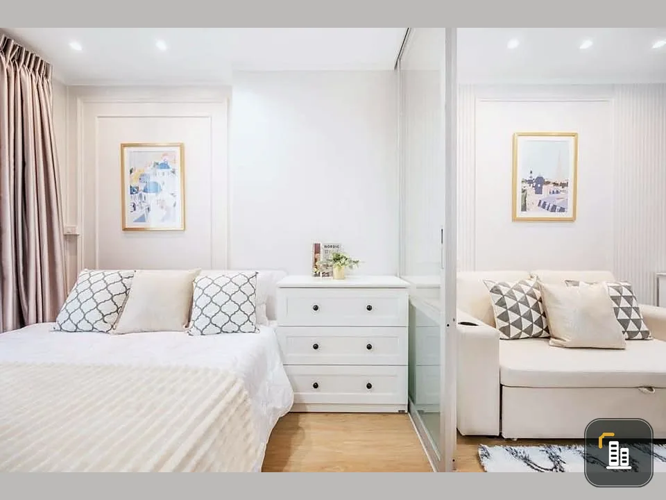 For sale: Lumpini Ville Prachachuen-Phongphet 2, beautifully decorated room, complete electrical appliances + furniture, reserve now.
