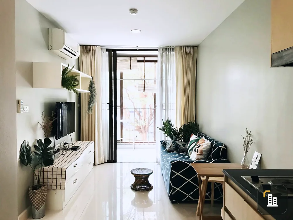 Urgent sale, Condo Ideo Blue Cove Sathorn, 1 bedroom, fully furnished, golden location, good investment, don't miss it.