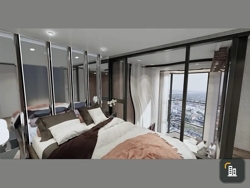 Selling down payment Knightsbridge Space Rama 4, 31st floor, very high, great river view, awesome layout, can't miss out on booking.