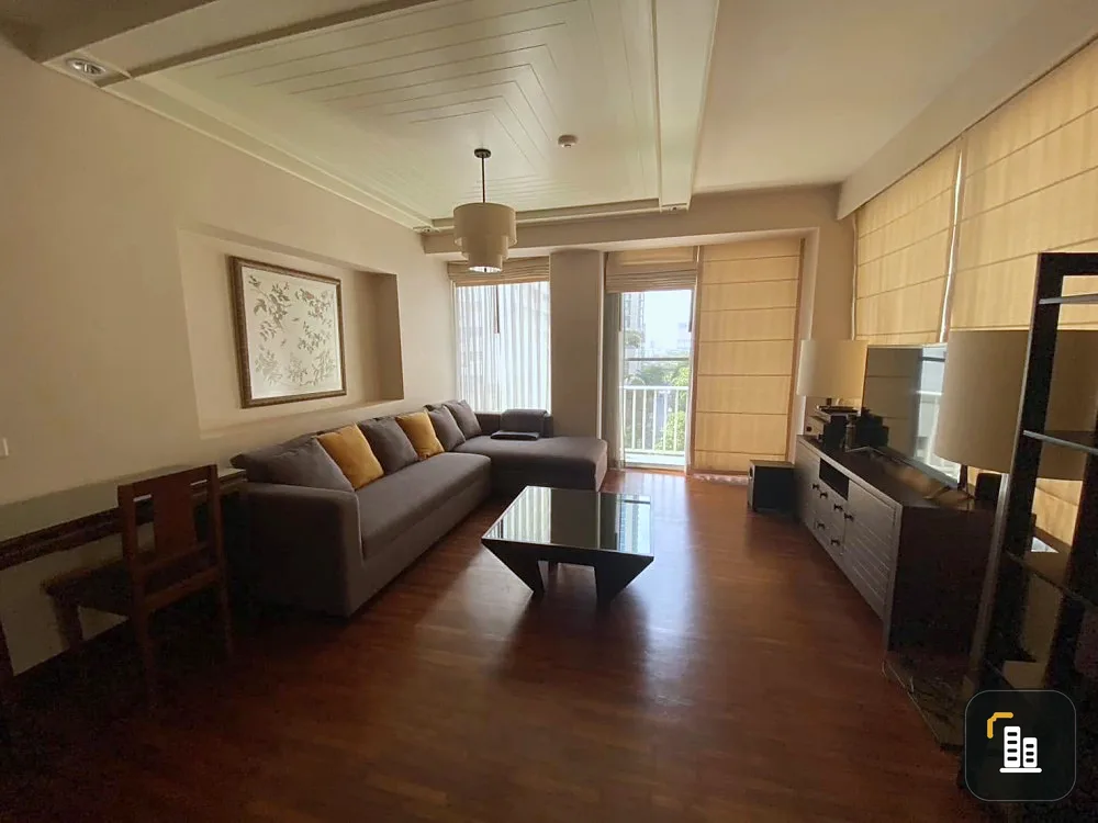 Condo for sale, Lang Suan Ville, lots of space in the room, quiet neighbors, feels like being at home, interested, book now.