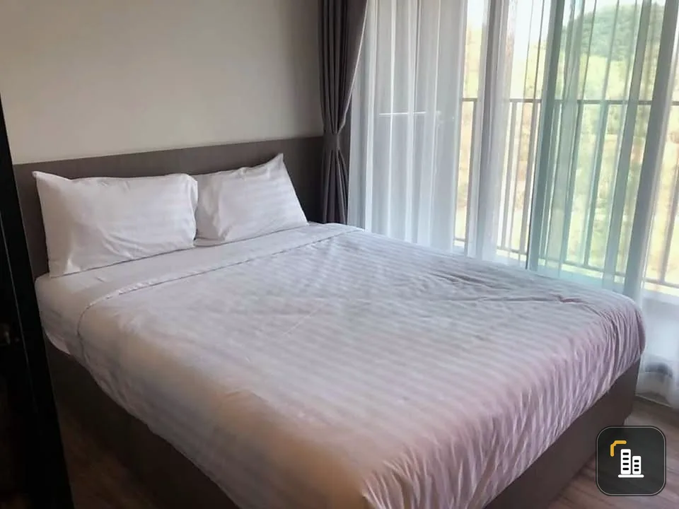 For sale, for rent, Knightsbridge The Ocean Sriracha, 16th floor, mountain view, complete electrical appliances, must book now.