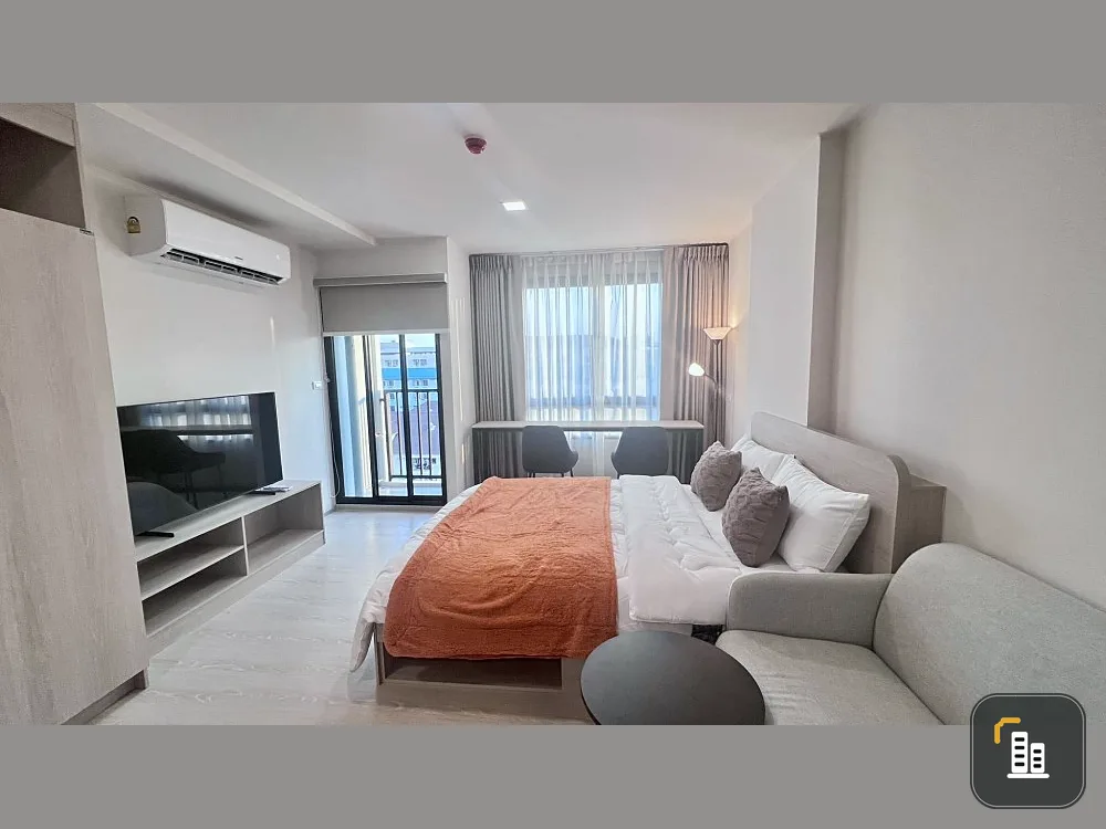 For rent: dcondo hype rangsit, 8th floor, view of Bangkok University, comes with complete decorations, reserve now, hurry!