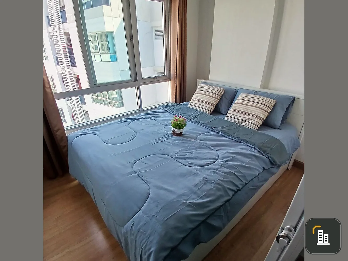 For sale: DEN Vibhavadi, separate room, good condition, fully furnished, nice to live in, reserve now, don't miss out.