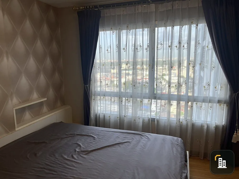 Urgent sale!! Condo The Trust Residence Ratchada-Rama 3, 25th floor, Building B, Chao Phraya River curve view, don't miss it!!