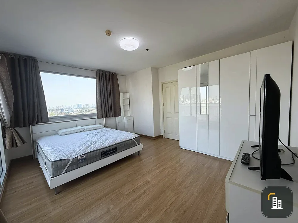 For sale, for rent, Supalai Vista condo, Tiwanon intersection, spacious room, usable area, good price, hurry and reserve now.