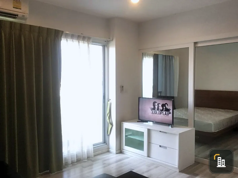 For sale: The Key Chaengwattana, 6th floor, spacious room, comfortable living, comes with complete decorations, reserve now, urgently.