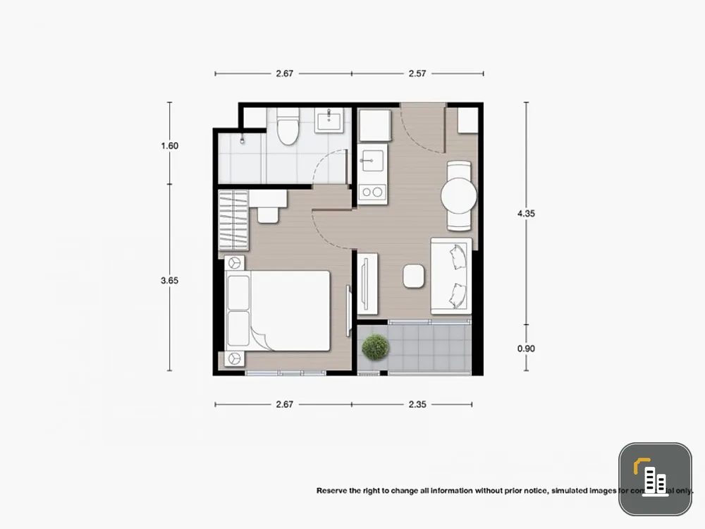 Selling down payment Noble NUE Mega Plus Bangna, 34th floor, good project, nice location, book now, don't miss out.
