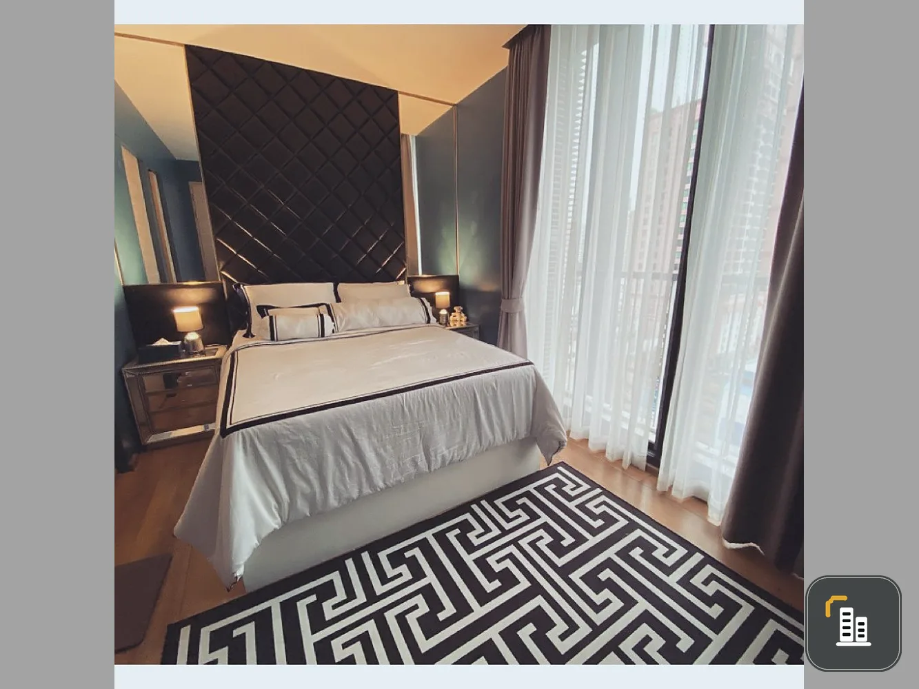 Condo for rent, Park 24 Origin Phrom Phong, beautifully decorated room, usable area, must hurry to reserve now.