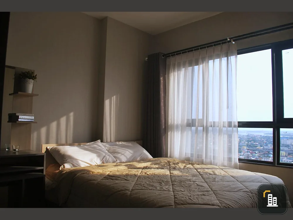 For sale: Ideo Sukhumvit 115, 29th floor, view of the Chao Phraya River curve, fully furnished, ready to move in, must arrange!!