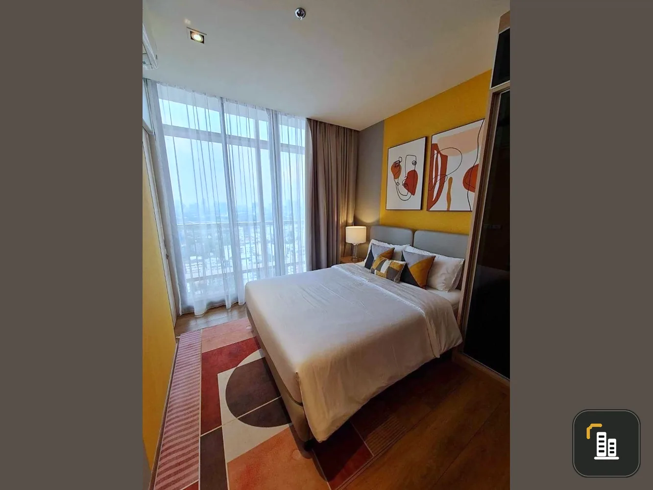 Urgent sale, Condo Park 24 Origin Phrom Phong, fully furnished room, ready to move in, just come and move in, hurry and buy.