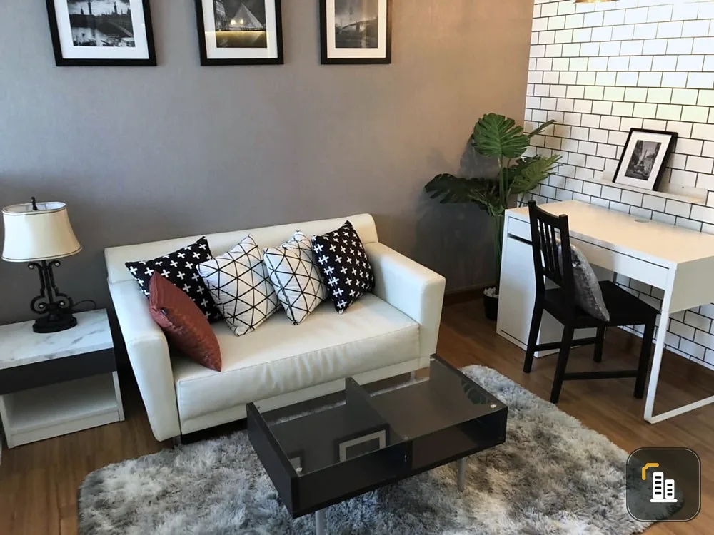 For sale, for rent, Zoom Condo Place, decorated with awesome wallpaper, complete with furniture set, book now, you won't be disappointed.