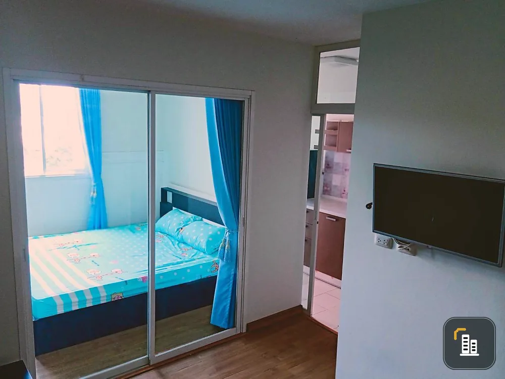 For rent!! Bliss Condominium Rama 9 - Hua Mak, 3rd floor, Building A, beautifully decorated room, ready to move in, don't miss it!!