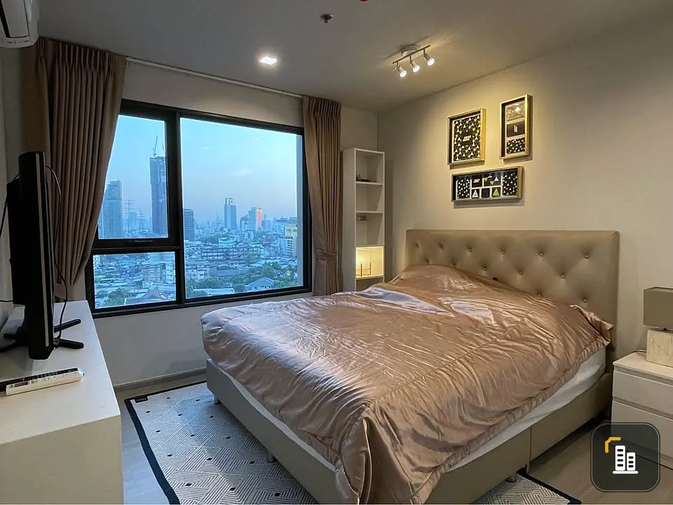 For rent: Life Ladprao, 2 bedrooms, 1 bathroom, size 49.5 sq m, fully furnished, hurry or you'll miss out!