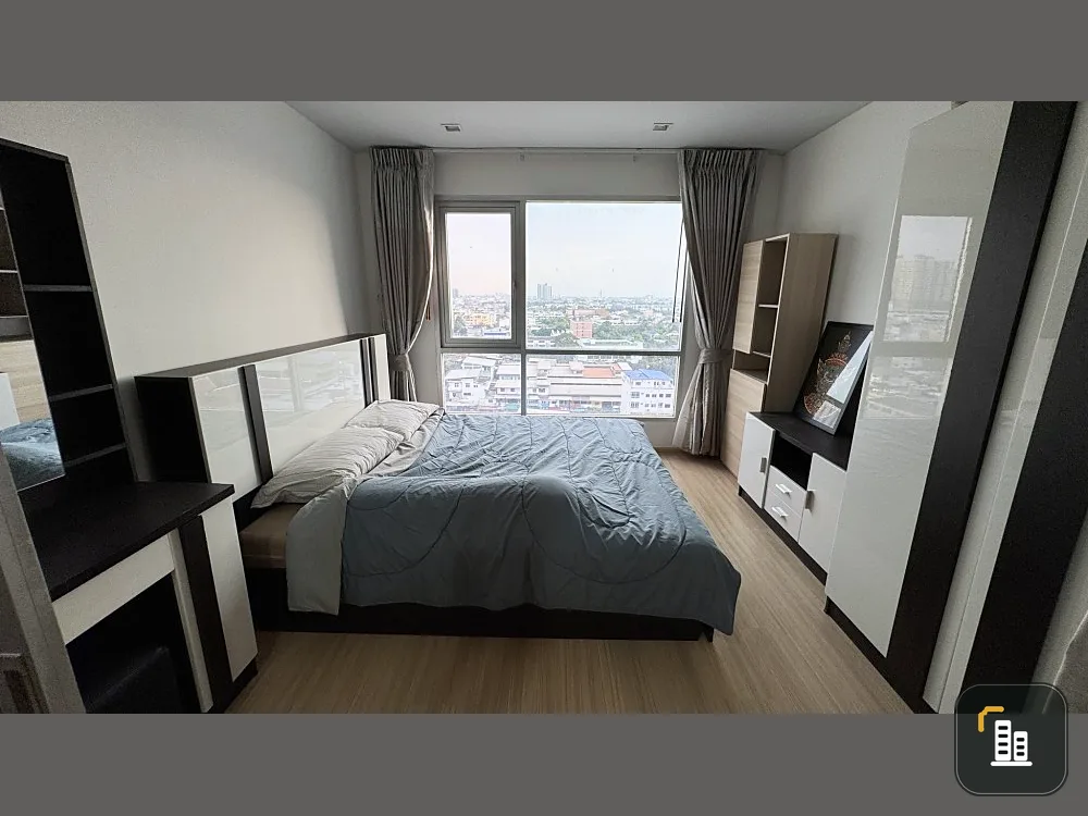 For sale: Casa Condo Ratchada-Ratchapruek, 15th floor, no buildings blocking the view, fully furnished room, ready to move in, reserve now, don't miss