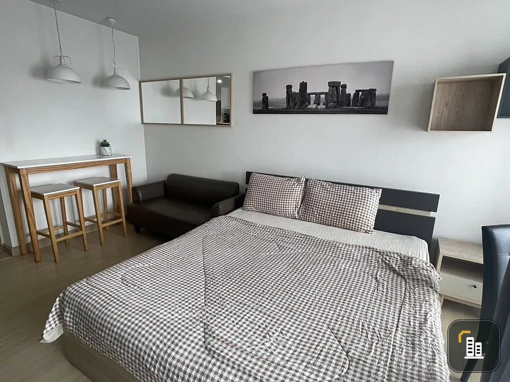 For rent Supalai City Resort Rama 8, 4th floor, nice room, fully furnished, book now, hurry!