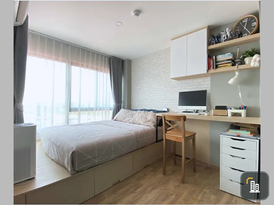 Condo for sale, Notting Hill Phahon-Kaset, city view room behind the building, beautiful, no tall buildings or train tracks, quiet
