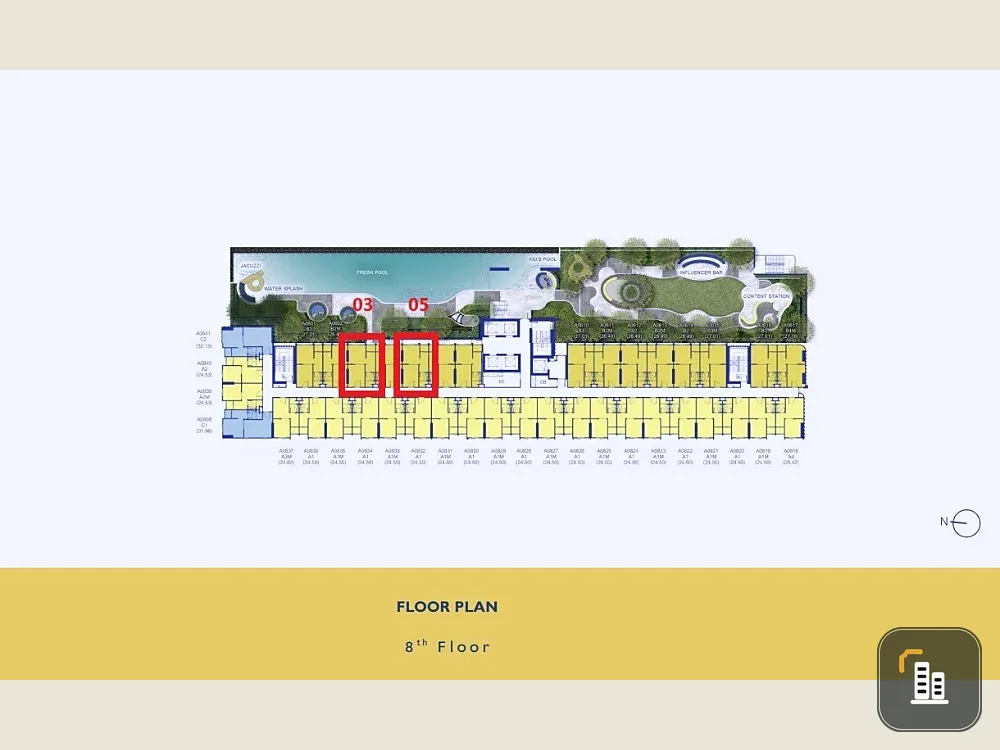 Selling down payment Plum Condo New West Bangyai, 8th floor, room A805. Interested in owning it? Hurry and reserve now. Urgent!