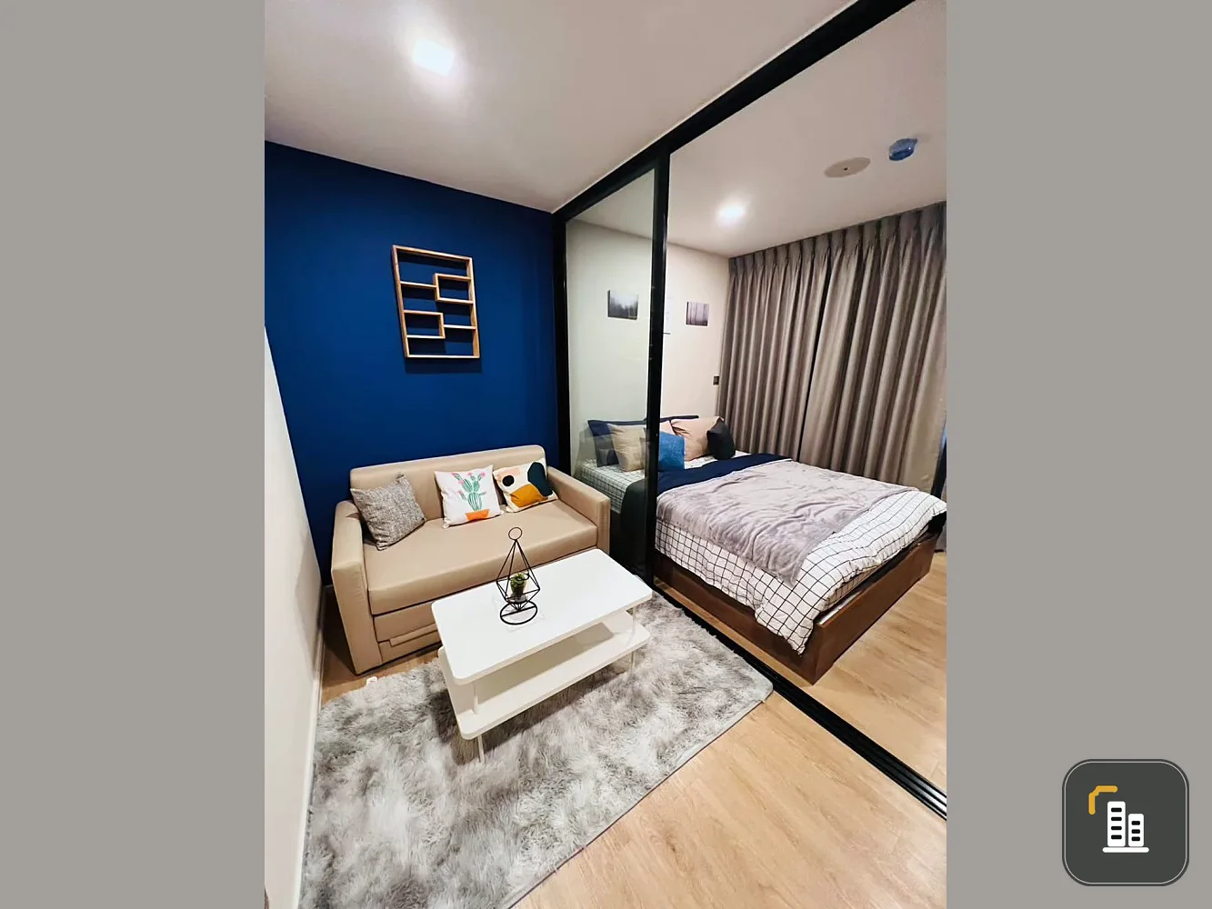 For sale: Kave Town Shift, 8th floor, partitioned room, fully furnished, nice to live in, just bring your bags and come. Don't miss out, hurry!