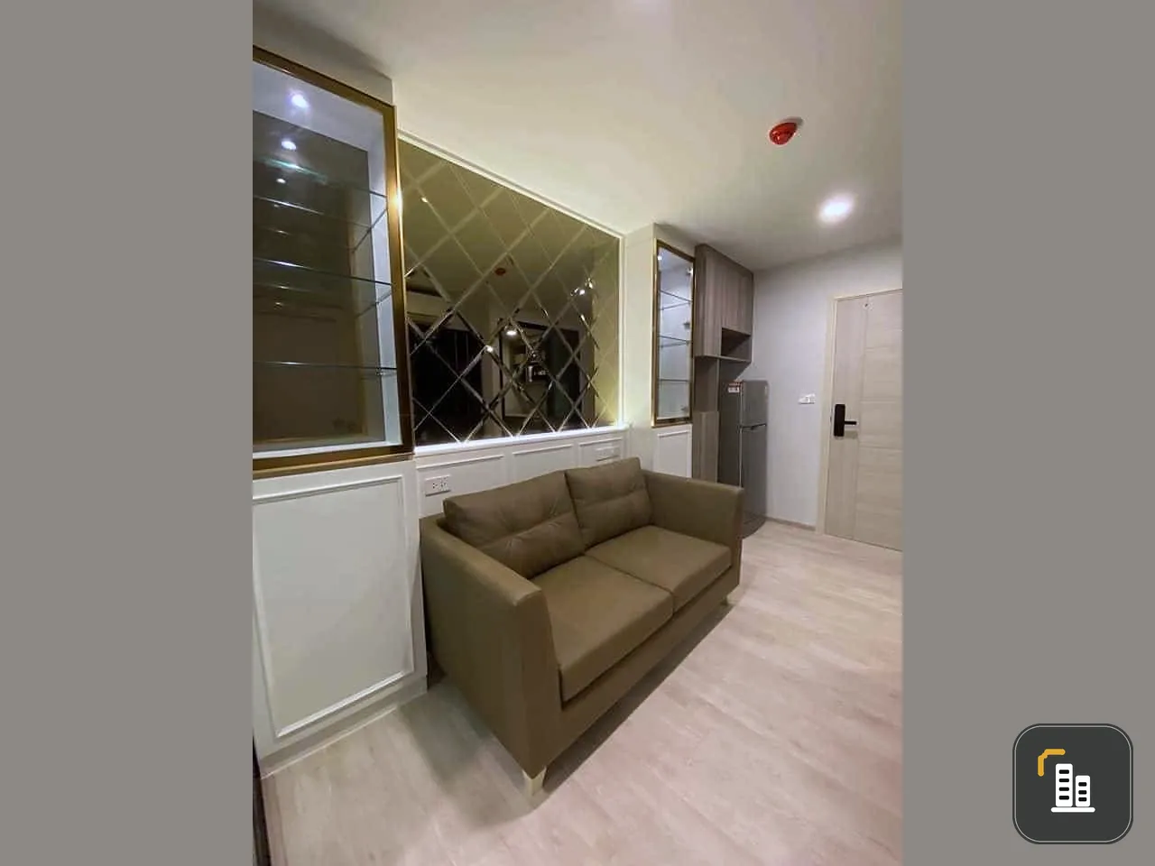 Condo for rent: The Origin Sukhumvit 105, a nice room with full facilities. Just bring your own luggage and you can move in.