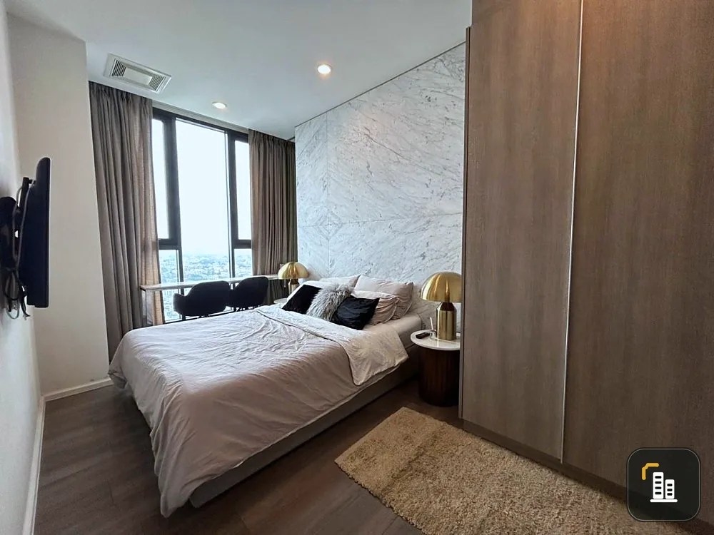 For rent!! Condo Wisdom Essence, 346th floor, spacious room, beautifully decorated, ready to move in, hurry to move in!!