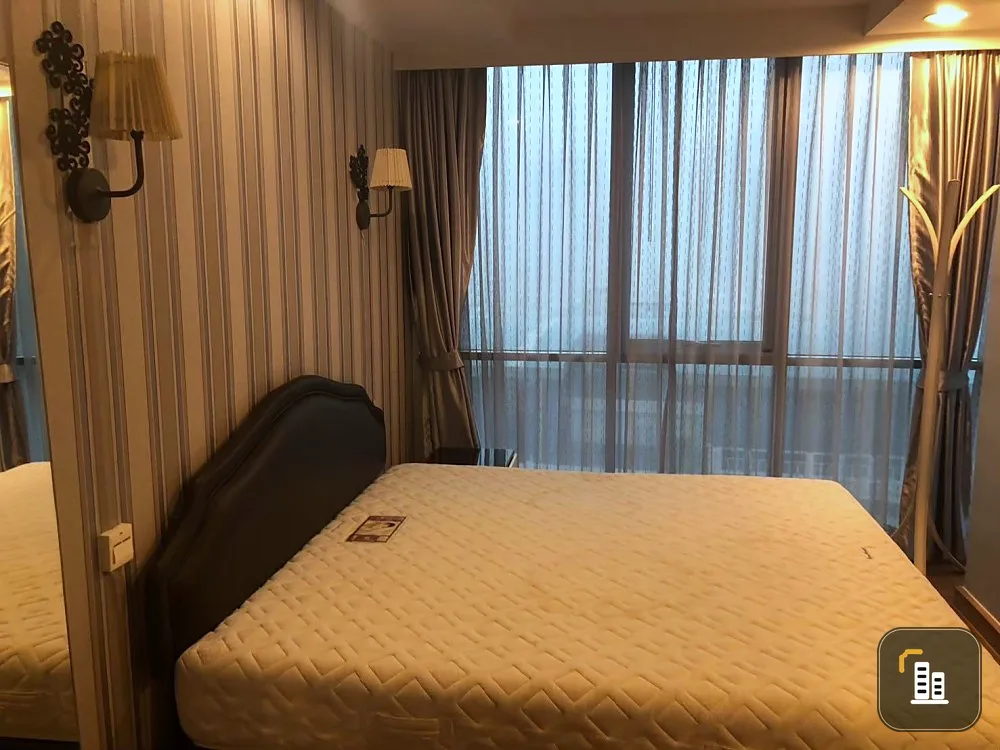 For rent!! Condo The Line Phahon Yothin Park, 15th floor, spacious room, beautifully decorated, ready to move in, hurry to move in!!
