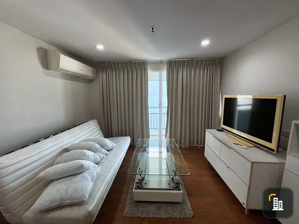 For rent!! Condo Grand Park View Asoke, 27th floor, spacious room, beautifully decorated, ready to move in, hurry to move in!!