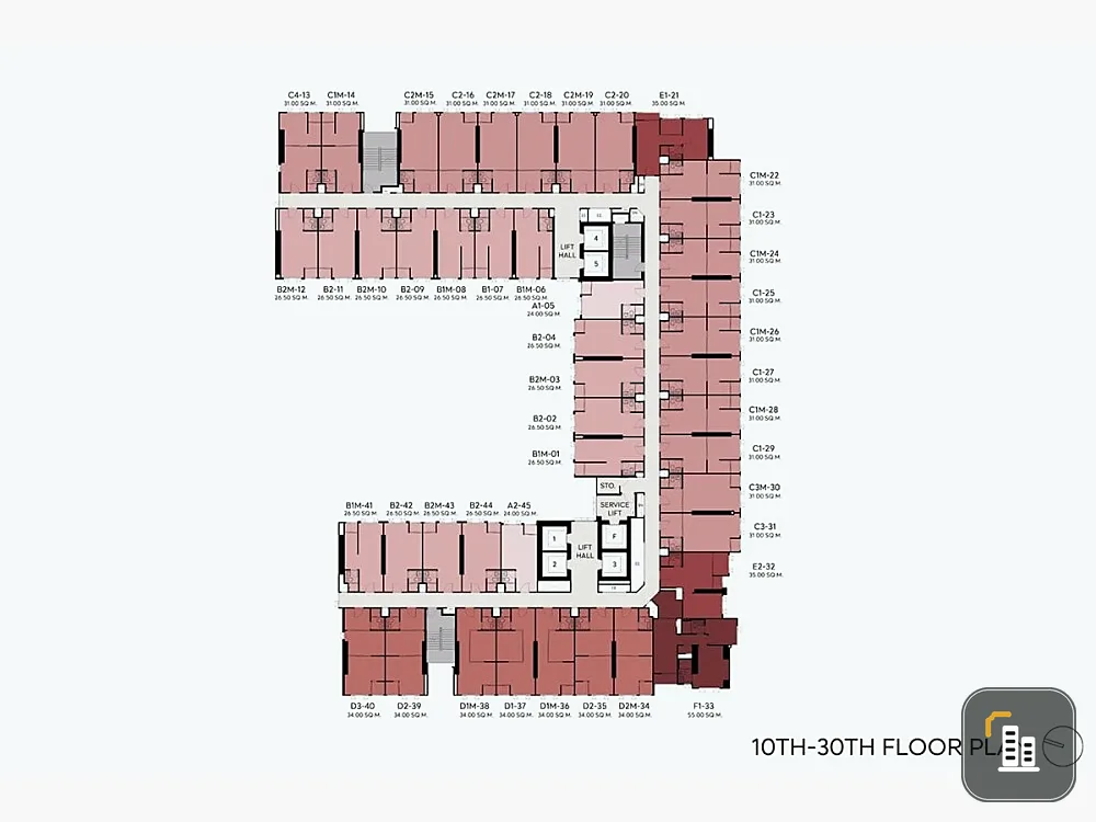 Selling down payment Aspire Sukhumvit - Rama 4, good project, great location, interested in owning, hurry and reserve now.