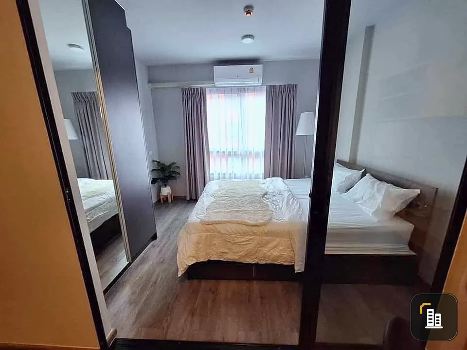 For rent: Monte Rama 9, 6th floor, swimming pool view, super chill, fully furnished, great value, complete, all in one place, book now.