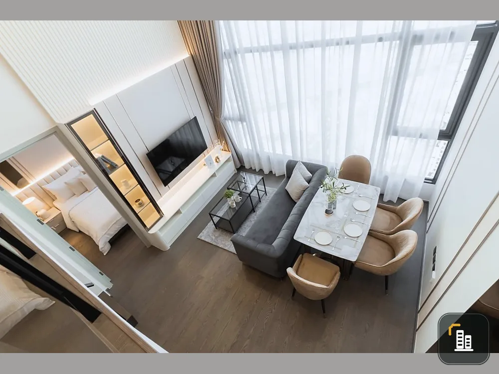 For rent: Park Origin Chula Samyan, luxury condo in the heart of the city, 41st floor, Chao Phraya River view, beautifully decorated, urgent
