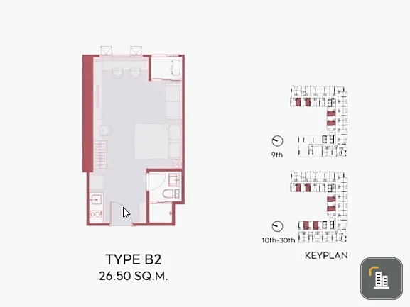 Selling down payment Aspire Sukhumvit - Rama 4, 16th floor, north side, swimming pool view, open view, reserve now, urgently.