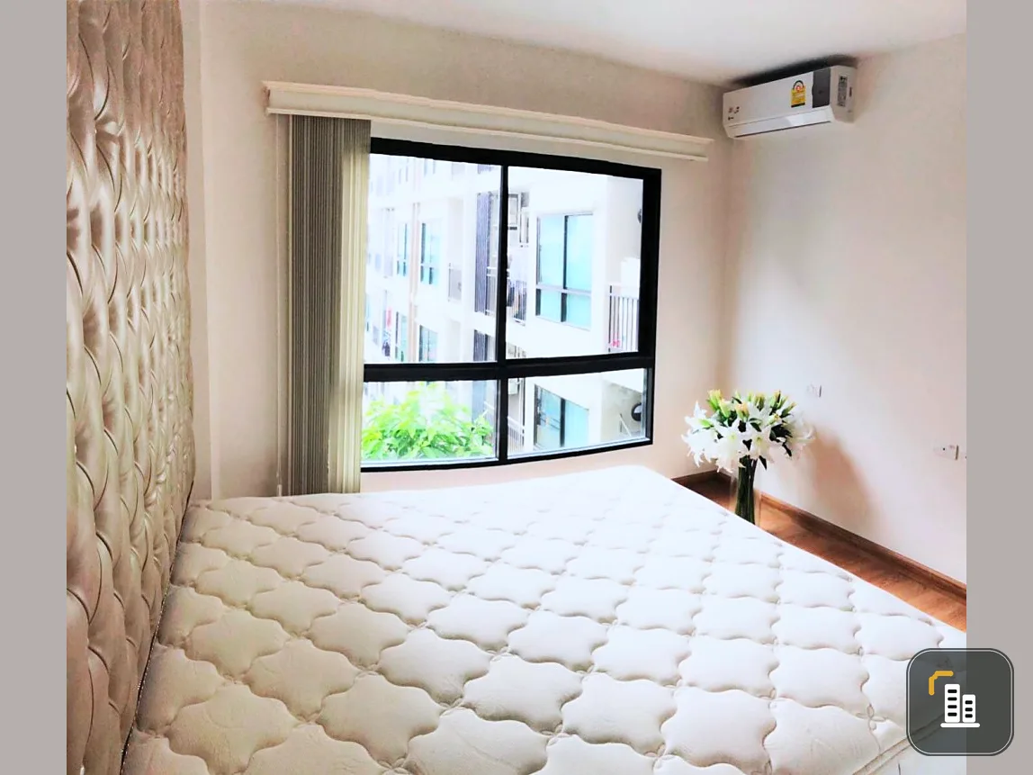 For rent!! Condo Supalai City Resort Bearing Station, 4th floor, fully furnished, ready to move in, don't miss it!!