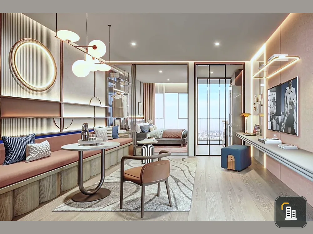 Down payment sale!! Aspire On Nut Station, 18th floor, new condo, good location, convenient transportation, hurry to book now!!