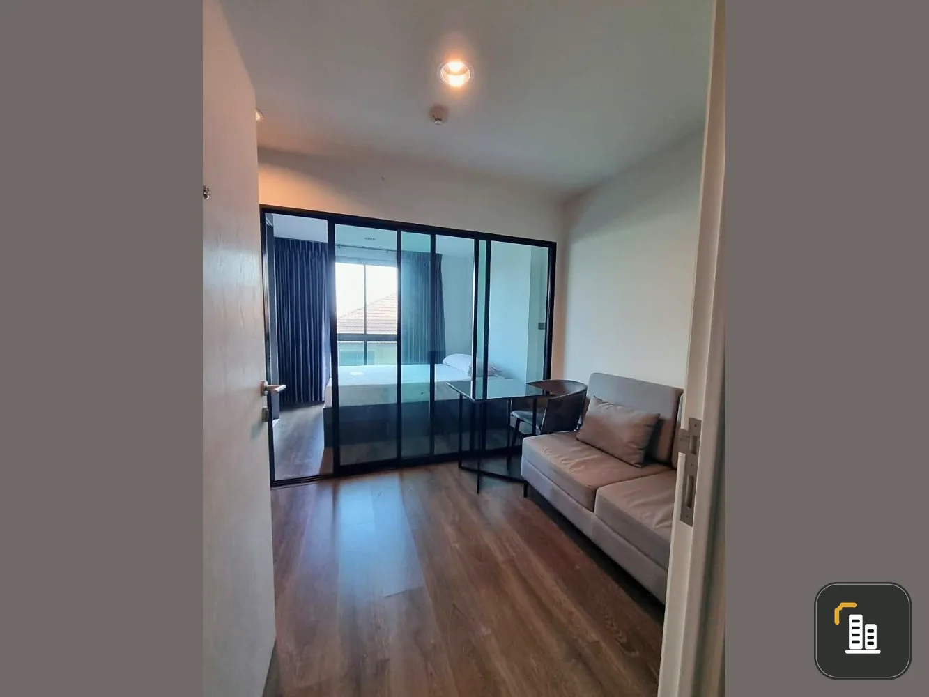 For sale: The Excel Ladprao-Sutthisan, 3rd floor, quiet atmosphere, very suitable for relaxation. Hurry and reserve before you miss out.