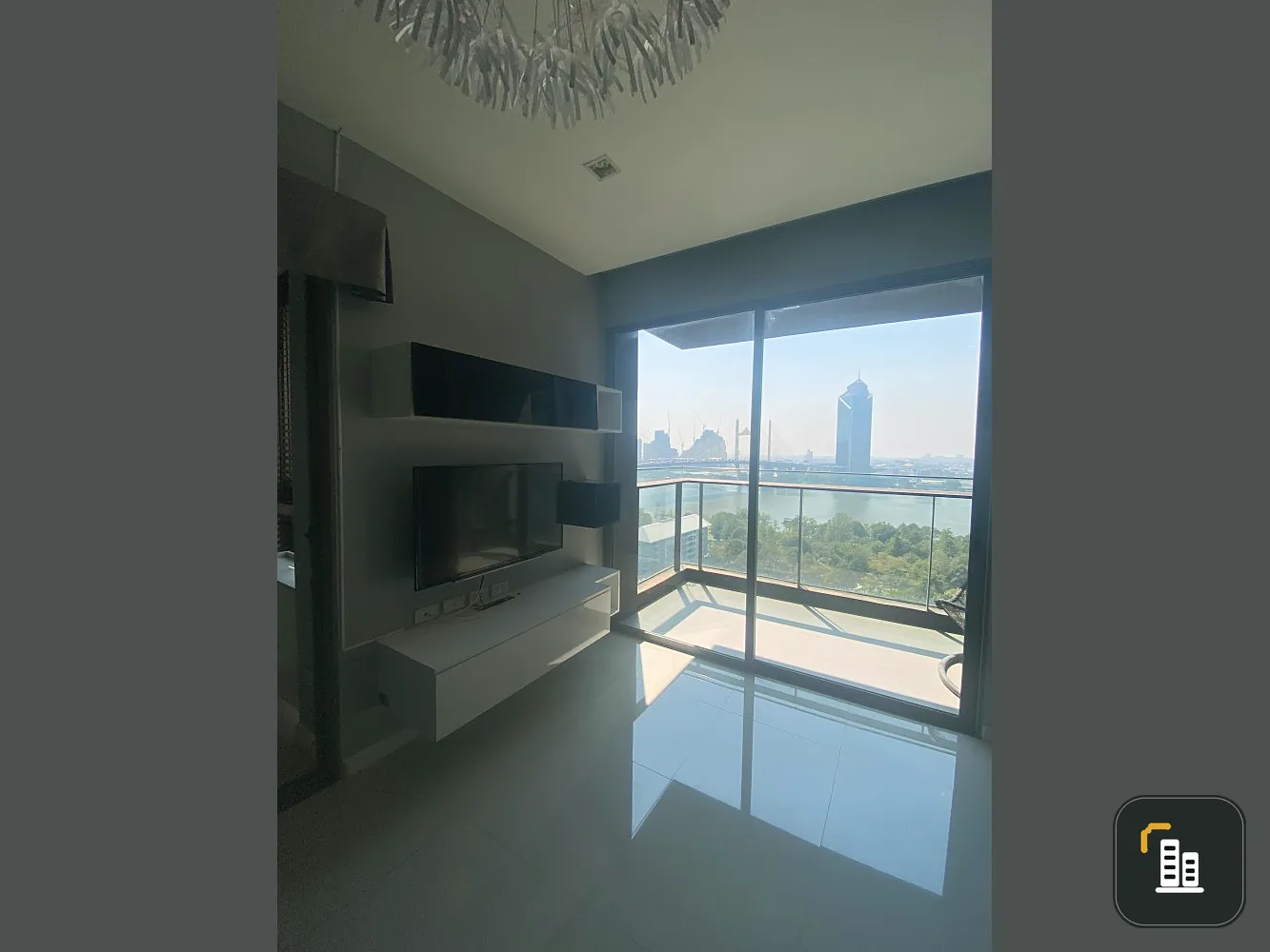 Condo for rent, Star View, 2 bedrooms, fully furnished, ready to move in.