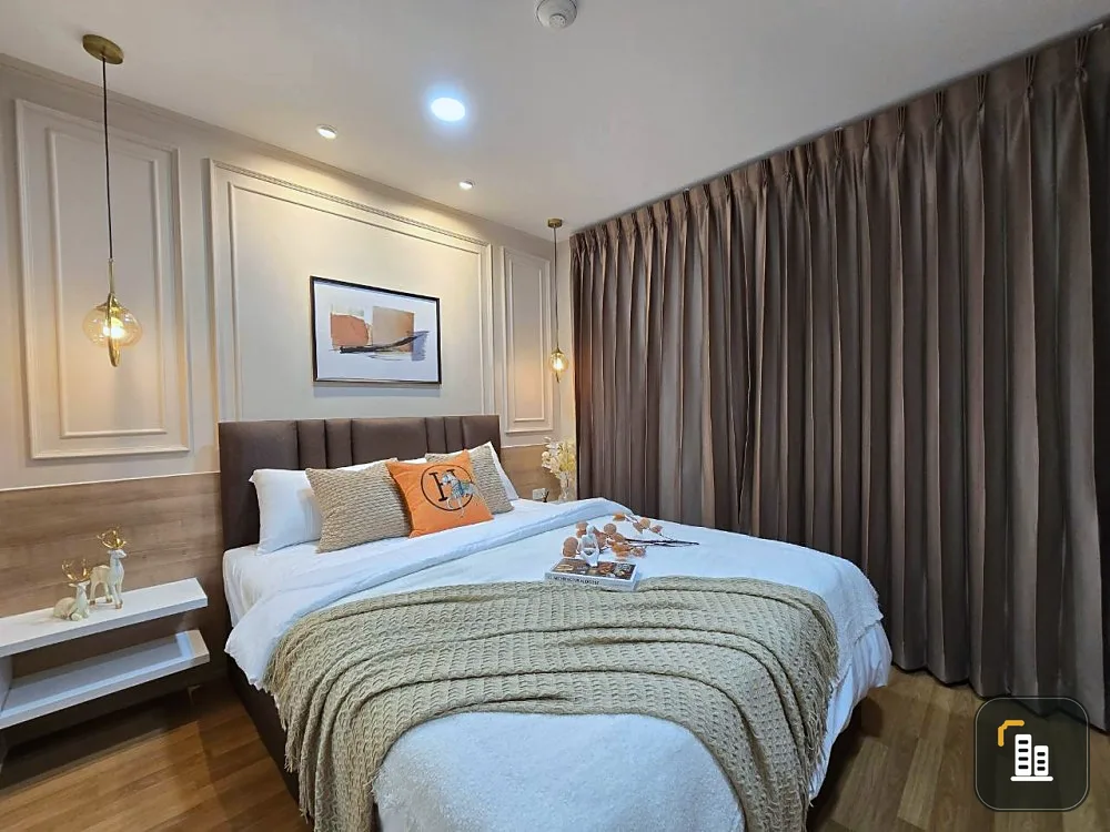 Urgent sale! Lumpini Place Condo, Ratchada - Tha Phra, fully furnished, built-in, great price, hurry and reserve now!