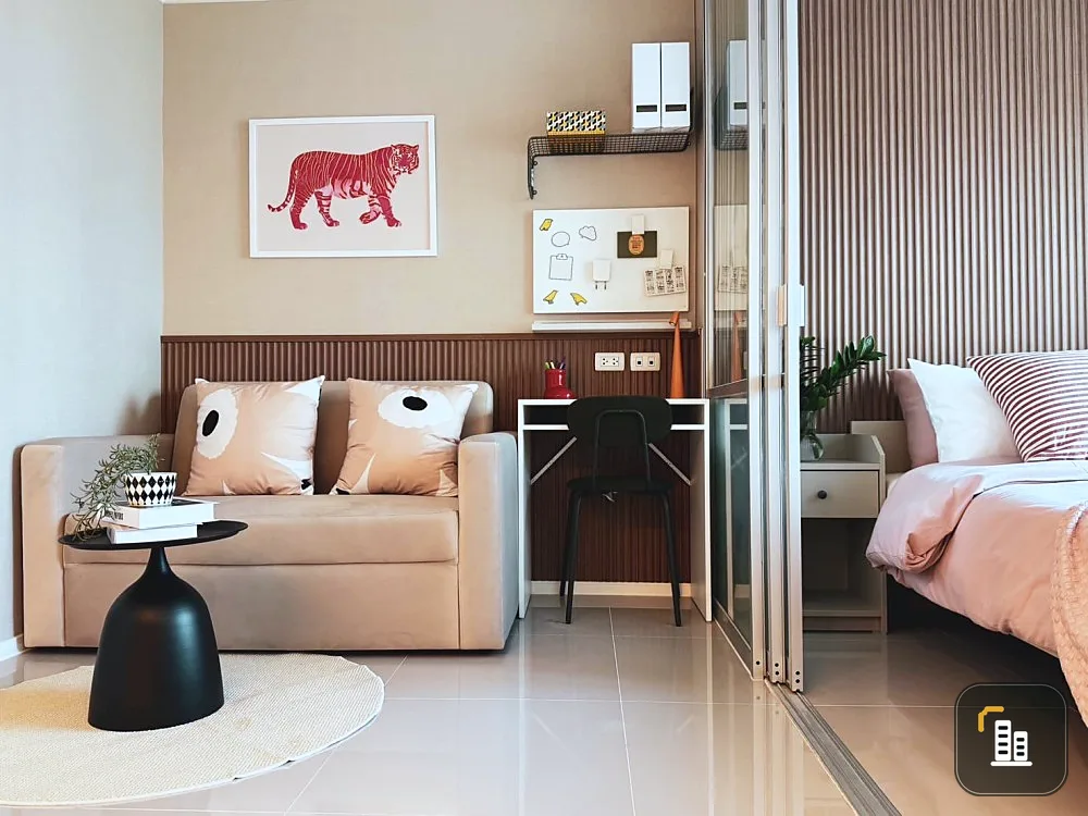 For sale: Lumpini Ville Naklua - Wong Amat (North Pattaya), corner room, high floor, sea view, Naklua side, don't miss it.