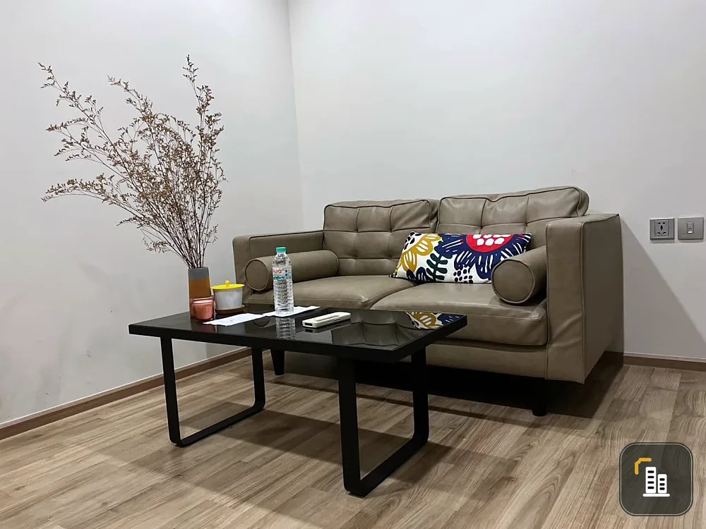 For rent: The Line Chatuchak-Mochit, 38th floor, very high, view of Chatuchak Park, very shady and comfortable to the eyes. Hurry and reserve now