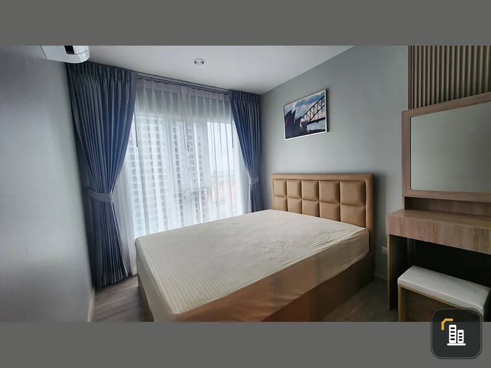 For rent!! Regent Home Bangna, 19th floor, Building A, full facilities, move in immediately, book now, don't miss out!!