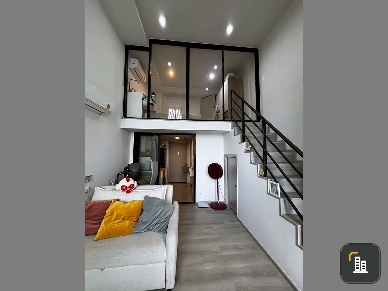 For rent or sale: Ideo Charan 70 - Riverview, room with furniture + electrical appliances, high floor, city view + beautiful river, urgent