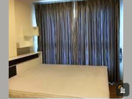 For sale: The Base Chaengwattana, 8th floor, no buildings blocking the view, city and swimming pool, fully furnished, nice to live in, reserve now.