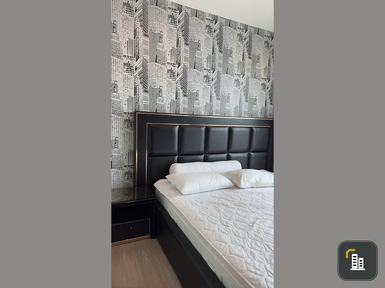 For sale, for rent, Condo Starview, 2 bedrooms, 2 bathrooms, bedroom decorated with awesome wallpaper, don't miss it.