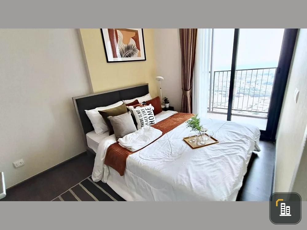 For sale: Oka Haus Sukhumvit 36, furnished room, ready to move in, Floor: 30, river view. If you don't book, you'll regret it later.