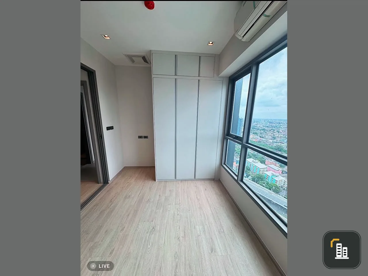 Condo for sale, Wisdom Station, Ratchada-Tha Phra, empty room, not too expensive, those who like to decorate rooms, I must say that you must not miss