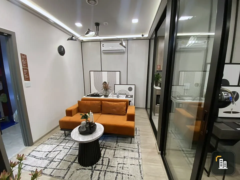 Selling down payment, Metris District, Lat Phrao, the only room with no pillars in the bedroom, double wall system, urgent.