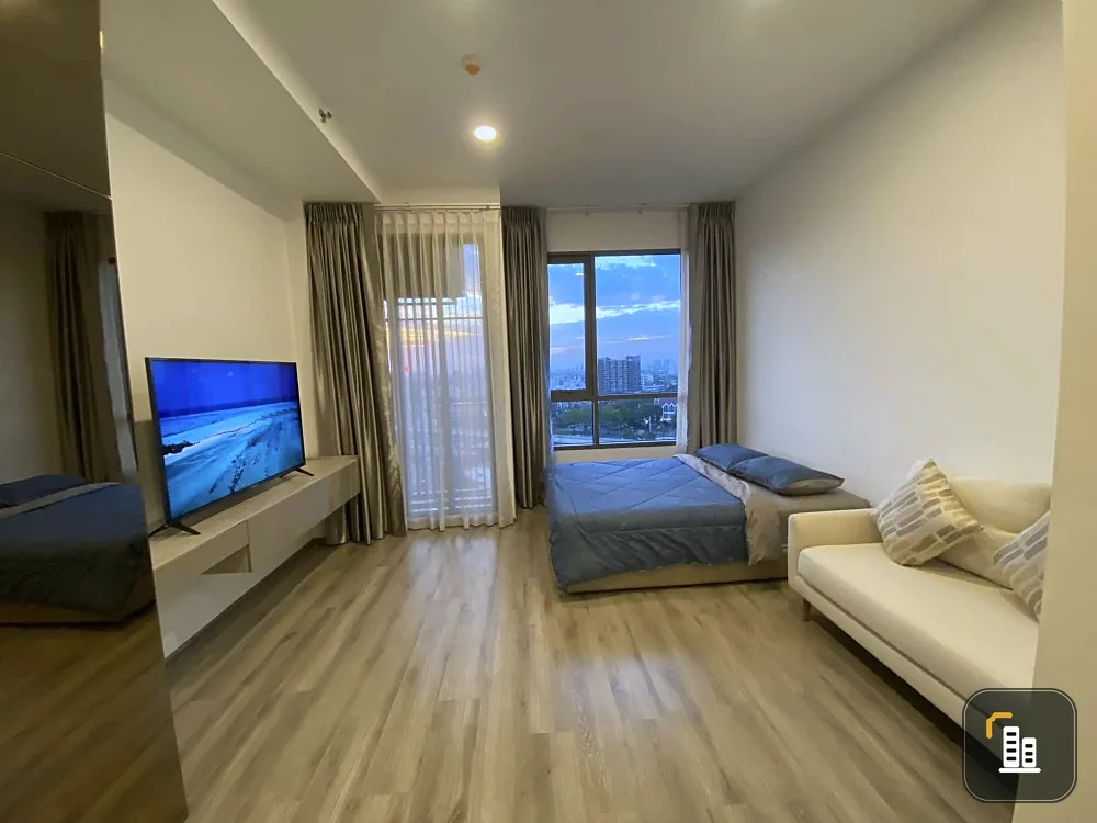 For sale: Miti Chiva Kaset Station, ready-to-move-in room, complete facilities, just bring your own luggage and move in. Reserve now.