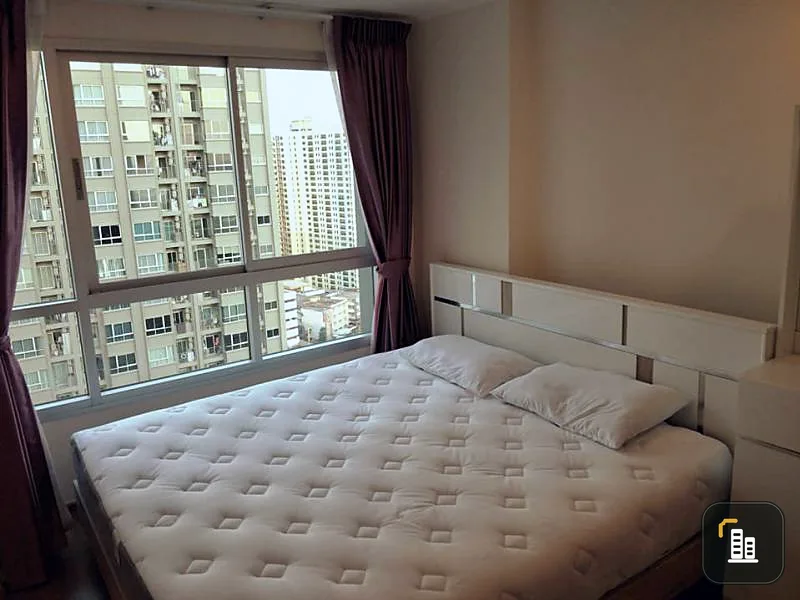 U Delight for rent, Talat Phlu Station, very beautiful wall Good leather sofa, get a view of the pool, complete the story, good room, urgent